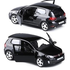 1:36 Scale VW Golf 6 Alloy Diecast Cars Model Toy High Simulation Metal Body Doo