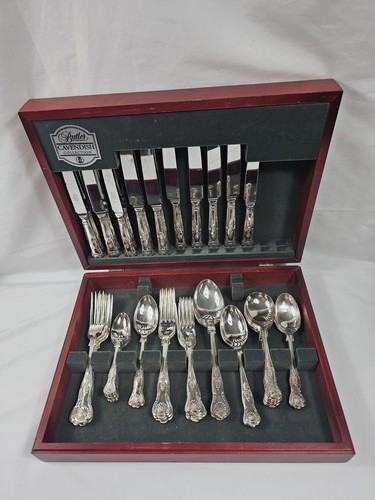 Vintage kings pattern butler - kings,