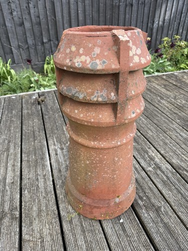 Terracotta chimney pot - chimney,