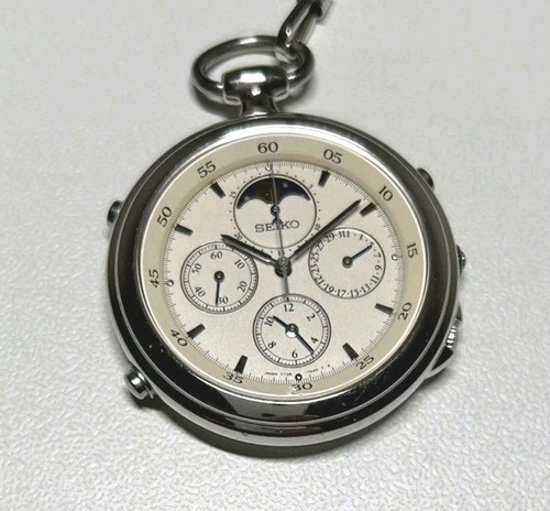 Seiko pocket watch 7t36 7a20 - pocket,