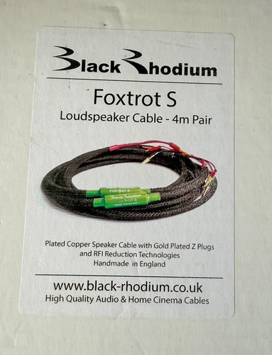 Black rhodium foxtrot - rhodium, s'