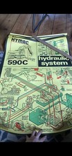 Hymac Excavator Hydraulic System Poster Print Set Of 6 Various Models
