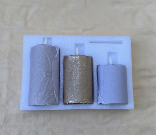 Set wax led battery - of, 3