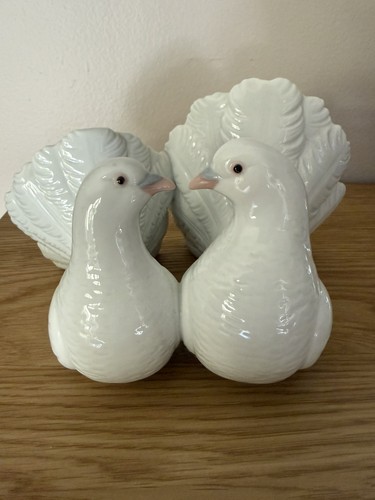 Lladro couple doves - lladro,