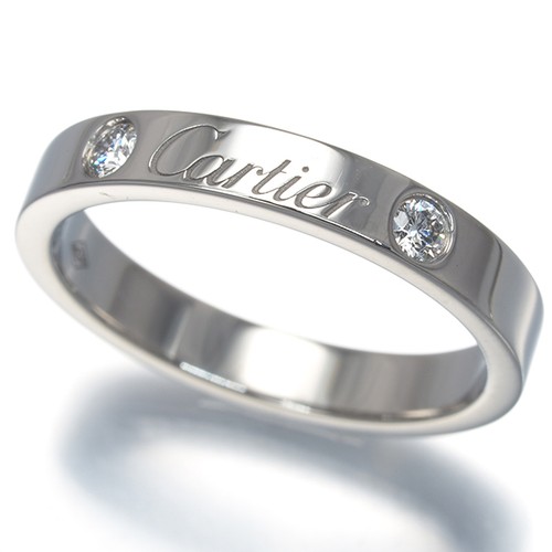 Auth cartier ring diamond de - auth,