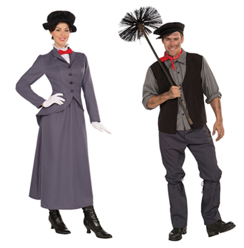 Mens chimney sweep - chimney, ladies