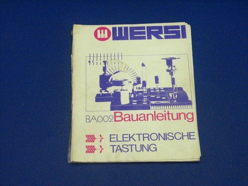 Wersi construction manual - wersi,