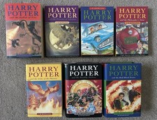 Harry Potter Complete Hardback And Paperback Book Set Bloomsbury 1st Edition