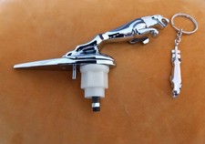 Leaping Cat Chrome Bonnet