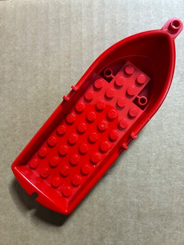 Lego rowing boat - boat, oarlocks
