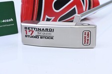 Bettinardi Studio Stock #17 2021 Silver & Red Putter / 34 Inch