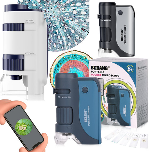 Pocket mini microscope kids - mini,