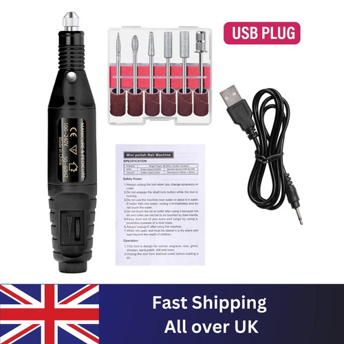 Electric nail drill machine - electric,