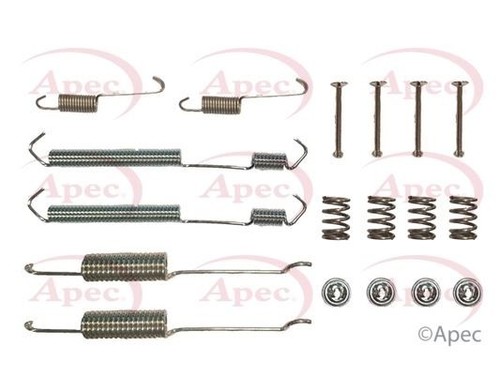 Rear axle brake shoe - brake, fitting
