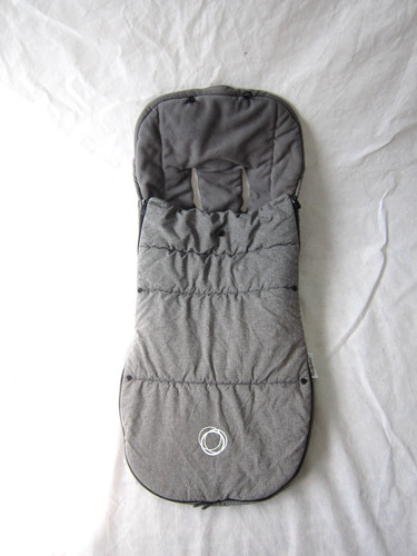 Bugaboo footmuff grey - footmuff,