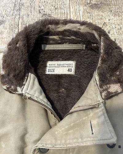 Ww2 deck jacket usn - n-1,