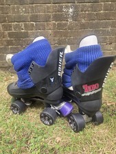 Original 1990’s Bauer Turbo quad roller skates.