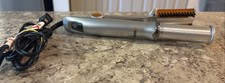 InStyler Rotating Hot Iron Hair Styler Brush 1.25" inch Barrel Silver IS1001