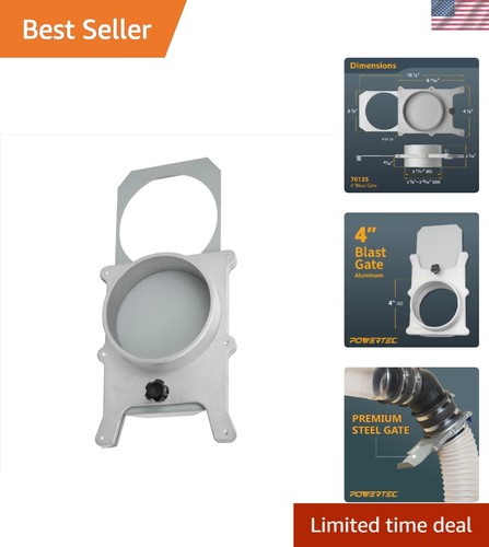 Blast gate for dust - blast,