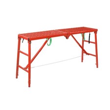 Folding Work Platform Scaffold Adjustable Height Scaffolding Portable US