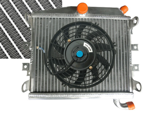 Aluminum radiator fan - radiator+fan, for