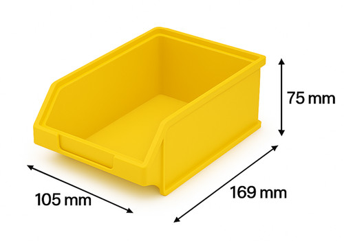 Plastic parts storage - plastic, bins