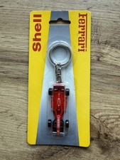 Shell Ferrari F1 Car Keyring – Vintage Promotional Collectible – New Sealed