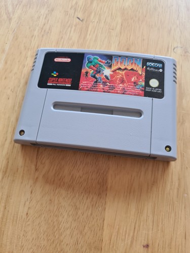 Doom super nintendo game - game, snes