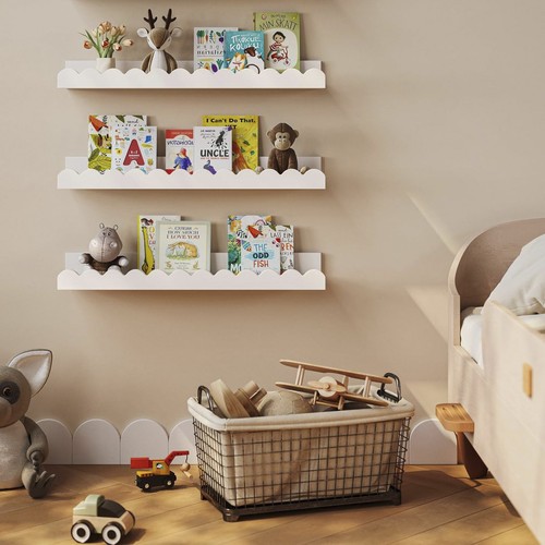 Tier white cloud shaped - 3-tier,