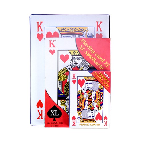 Jumbo playing cards a3 - cards, a5