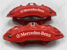 6x Mercedes-Benz Logo Brake Caliper Decals Stickers Premium Quality AMG CLA GLS