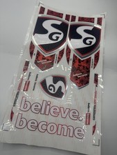 Sg  Cricket Bat Stickers 3D