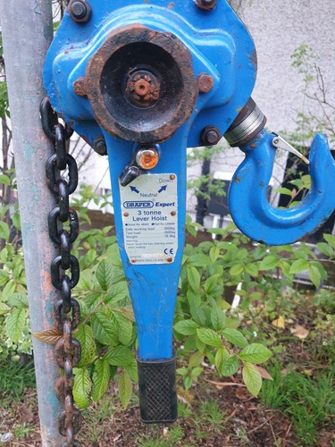 Manual chain block hoist - manual, ton