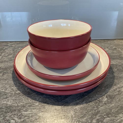 Habitat stoneware two - two, red