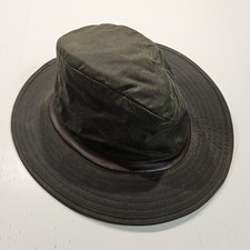 Barbour Wide Brim Wax Hat Size