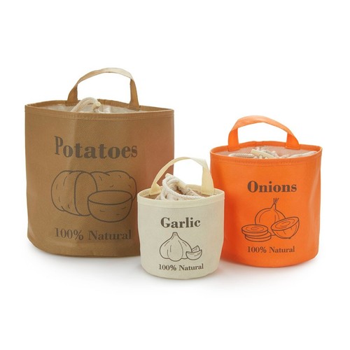 Vegetable storage bags garlic - bags,