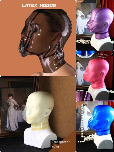 Latex hood breathing - w/,