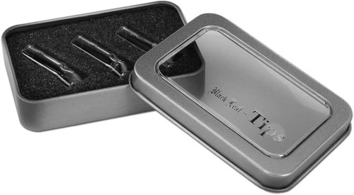 Black leaf glass filter - black,