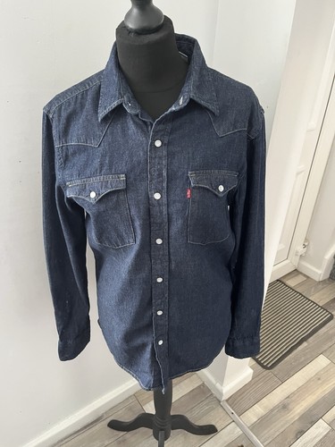 Levi dark blue denim - blue,