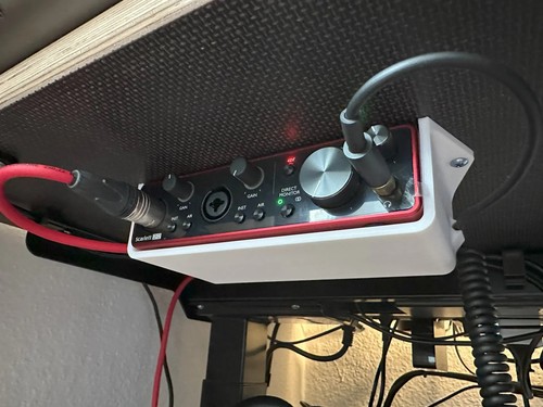 Under desk mount for - for, focusrite