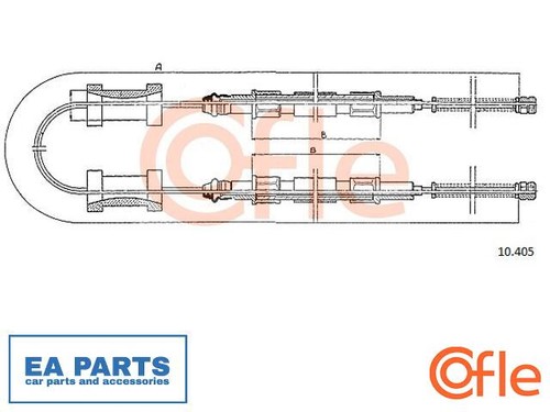 Cable pull parking - cable,