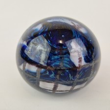 Okra Art Glass Paperweight