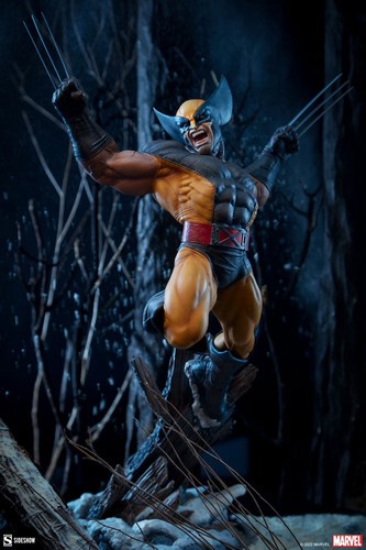 Sideshow wolverine brown suit - sideshow,