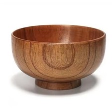  Chinese Wooden Bowl with Whole Wood & Jujube. Noodles Bowl Soup Bowl1936