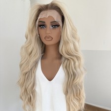 Highlight Blonde Women Long