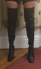 ladies thigh high boots size 7