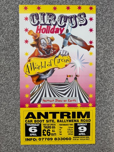 Circus holiday irish - a3,