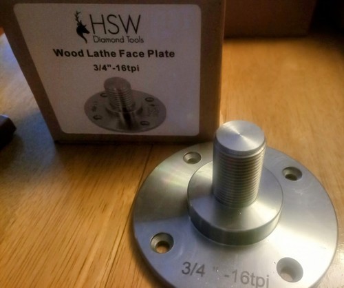 16tpi woodturning lathe - 3/4"16tpi,