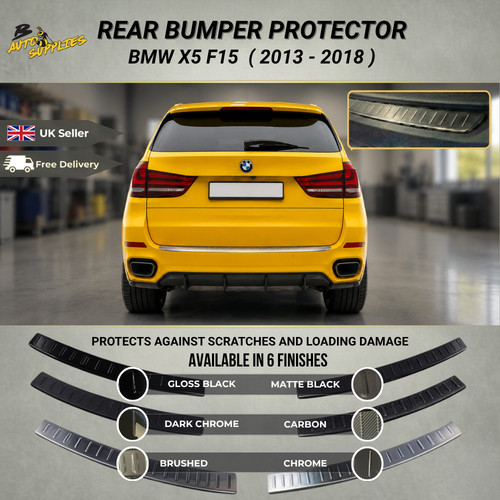 Rear bumper protector for - protector, bmw