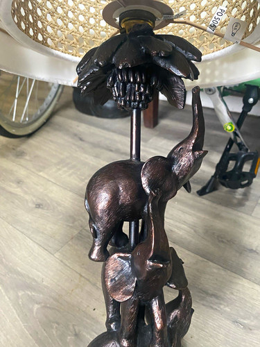 Elephant trio bronze effect - trio, bronze-effect